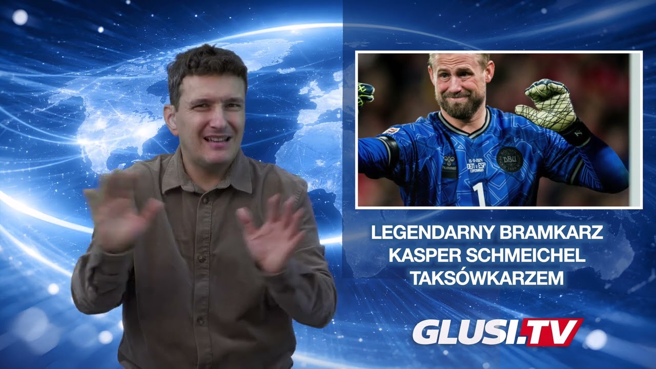 Legendarny bramkarz Kasper Schmeichel taksówkarzem
