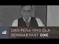 Dan Peña - 1993 QLA Seminar Lessons - Part One