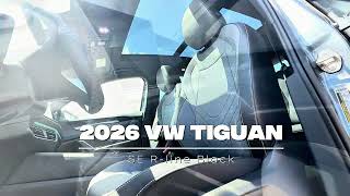 2026 Volkswagen Tiguan SE R-Line Black at Ide Volkswagen
