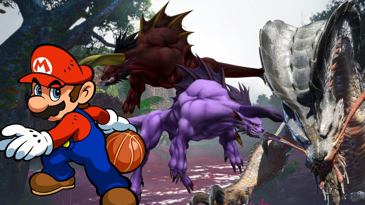 King Behemoth is in Mario Sports Mix!!! - [MONSTER HUNTER RISE] - YouTube