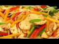 💚❤️💛 RECETA DE FAJITAS DE POLLO💛❤️💚