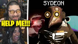 Peter can't stop laughing at Sydeon getting chased in Lethal Company