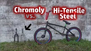 CHROMOLY vs HI-TENSILE STEEL (BMX)