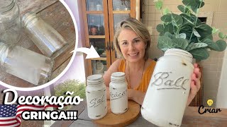 Potes De Vidro Da Gringa Diy Ball Mason Jar Faça Você Mesmo