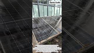 Satisfying Solar Panel Cleaning Robot! ☀️🤖 #Tech#shorts