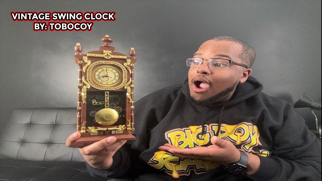 🕰️ Vintage Swing Clock – Full Build - YouTube