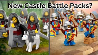 New 2025 Lego Battle Packs Castle & Pirates