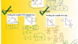 8-2 Special Right Triangles
