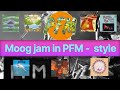Moog jam in the style of Italian prog band PFM!