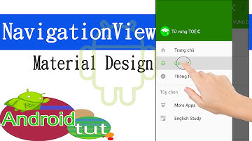 NavigationView material design in android studio design support library p1|android tut