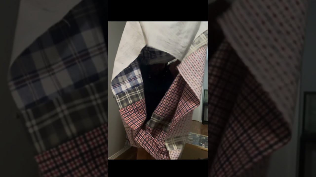 Making My Designer Bean Bag W/ fabric scrap✌🏽