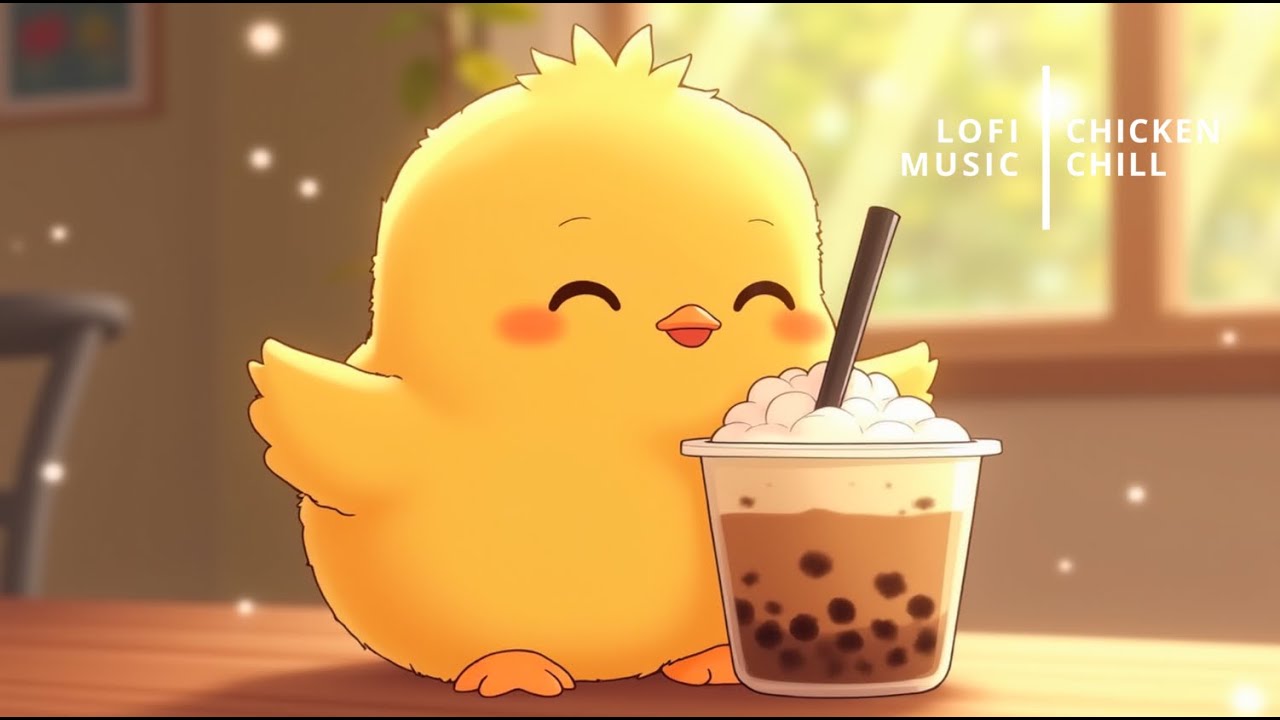 Bubble milk tea Lofi 🐣1 hour 🧋 【Cute Cafe Song Lofi music mix】Cute ...