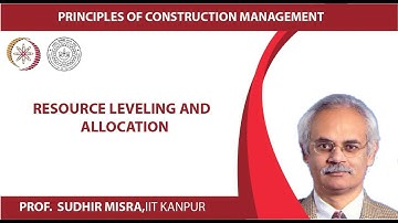 Resource leveling and allocation