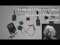 9 Important Questions about Wireless Modules Answered