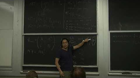 Song He: Scattering equations, part 2