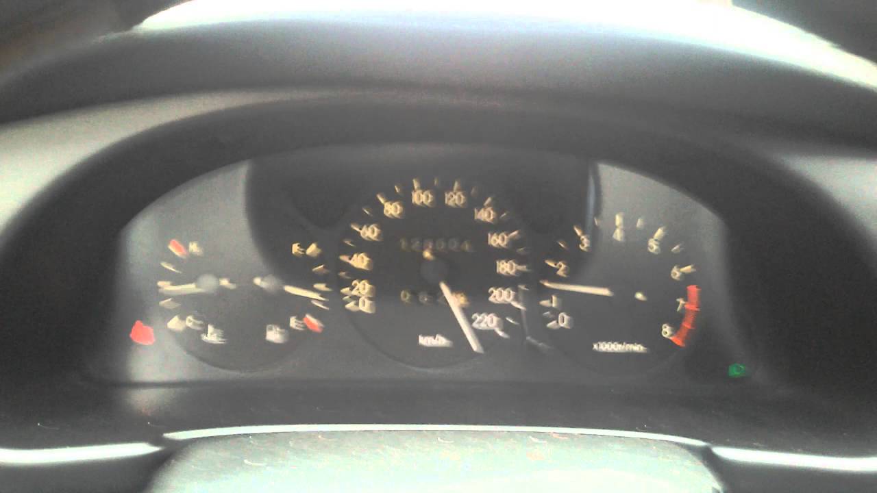 Глючит спидометр. - YouTube