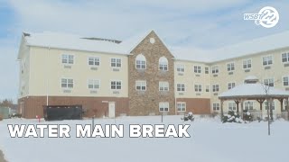 Water Main Break forces residents to evacuate senior living center
