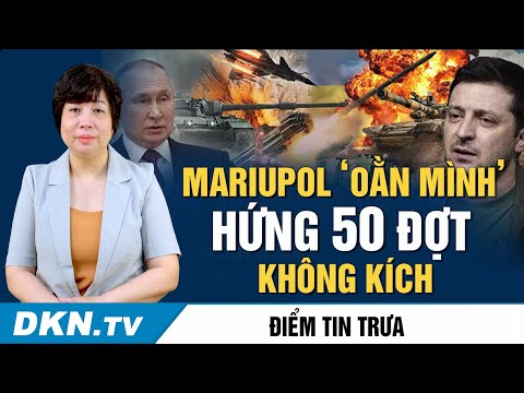 Video Điểm tin trưa 29/4: 'Pháo đài' Azovstal bị không kích... - youtube