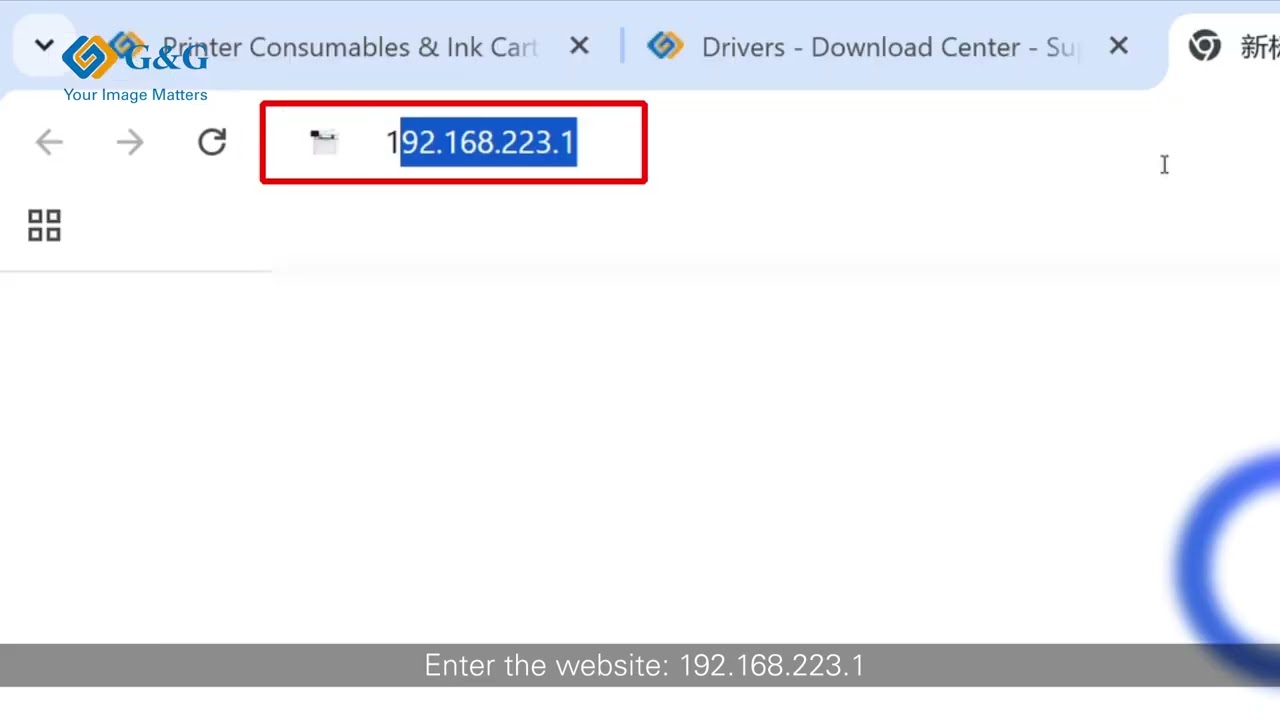 How to conect your G&G 33ppm series printer to Wi Fi