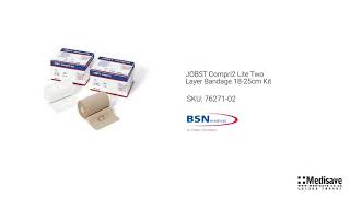JOBST Compri2 Lite Two Layer Bandage 18 25cm Kit 76271 02