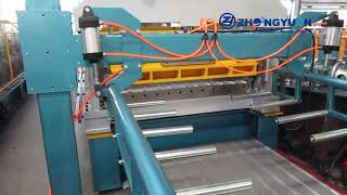 "🏗️ Metal Roof Roll Forming Machine with Auto Stacker | Smart Roofing Line Automation!"