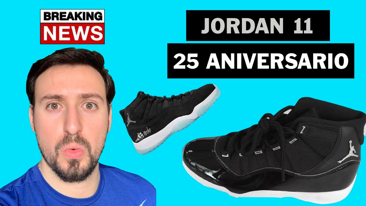 JORDAN XI JUBILEE 25 ANIVERSARIO GS EN CAJA – ASTROBOYSHOP SNEAKER STORE