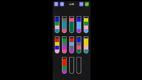 Water color sort level 141/142/143