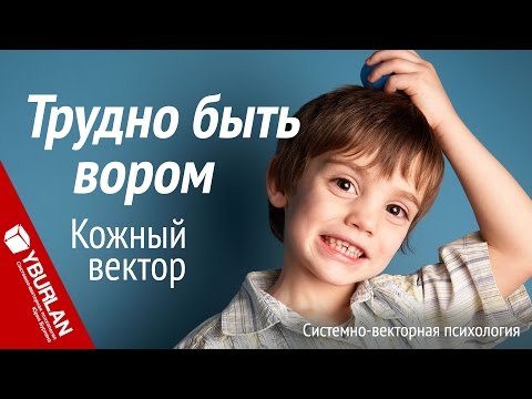 Трудно быть вором. Кожный вектор. Системно-векторная психология. Юрий Бурлан