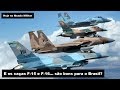 E os caças F-15 e F-16... são bons para o Brasil?