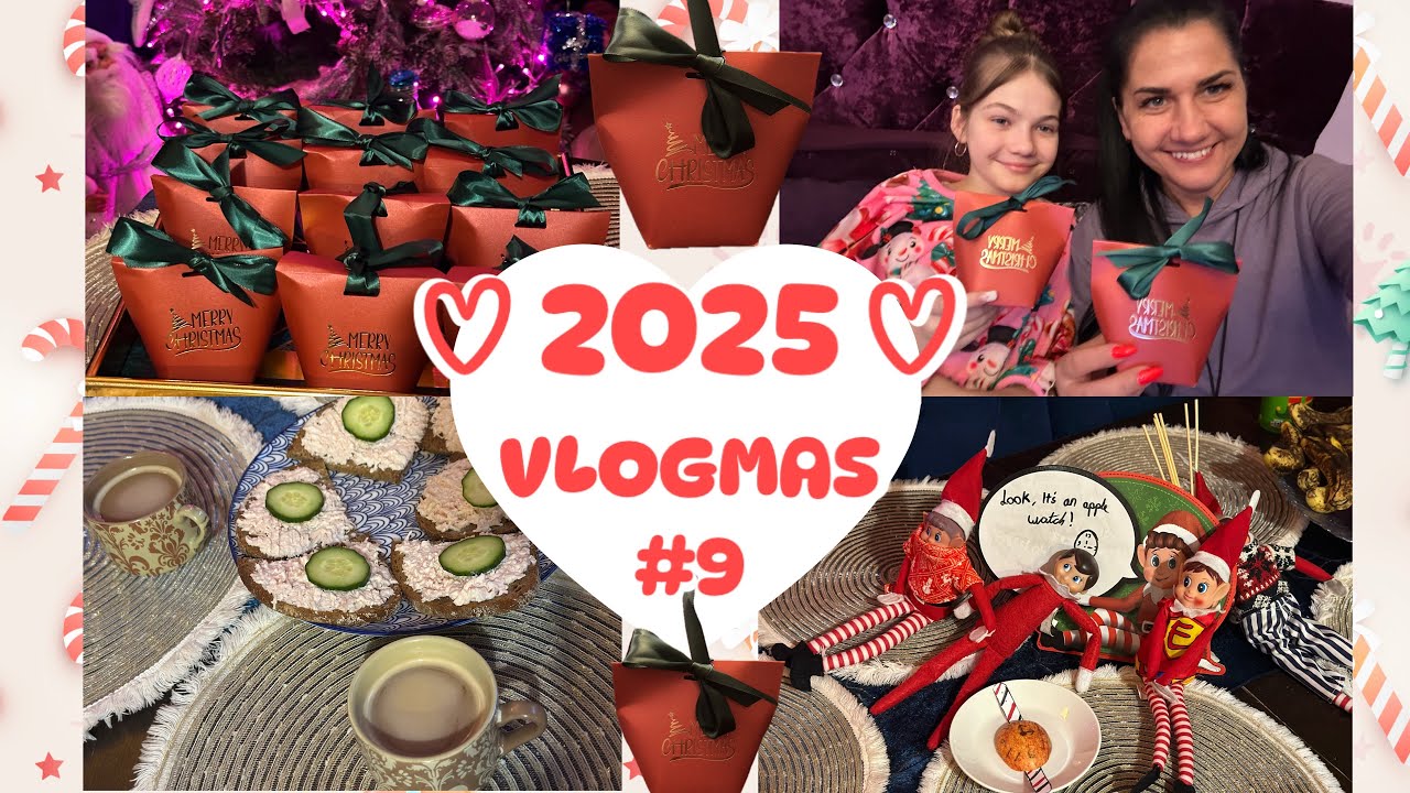 VLOGMAS 2025 #9 | Darbas iki vėlumos ✨ Pakavome dovanas klientėms,blakstienos ir namų ruoša 🎄