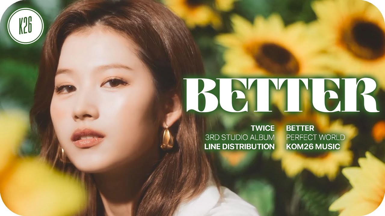 TWICE (トゥワイス) ~ BETTER ~ Line Distribution
