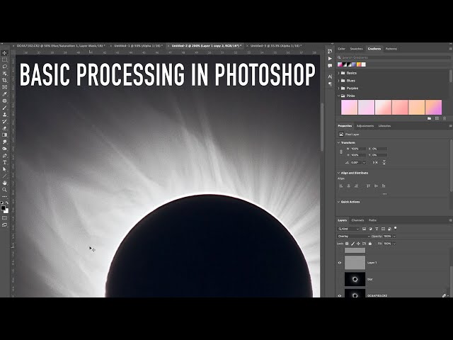 Total Solar Eclipse - Basic Processing Tutorial class=