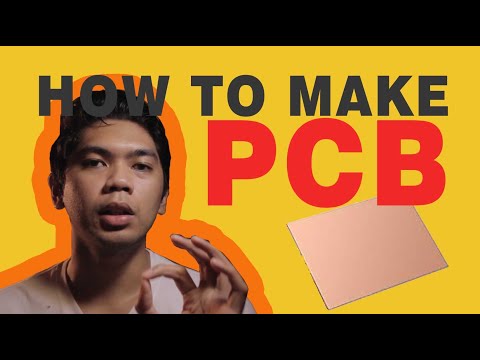 Video: Paano Makagawa Ng Isang Naka-print Na Circuit Board Sa Iyong Bahay