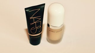 NARS Super Radiant Booster VS. Marc Jacobs Dew Drops