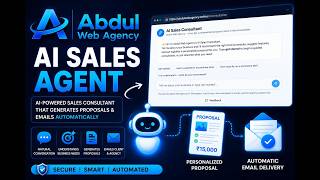 AI Sales Consultant for Abdul Web Agency | Kaggle Capstone Project |