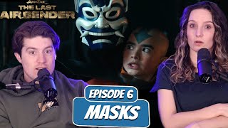 BLUE SPIRIT SAVES AANG! | Avatar the Last Airbender Live Action Wife Reaction | Ep 6, “Masks”