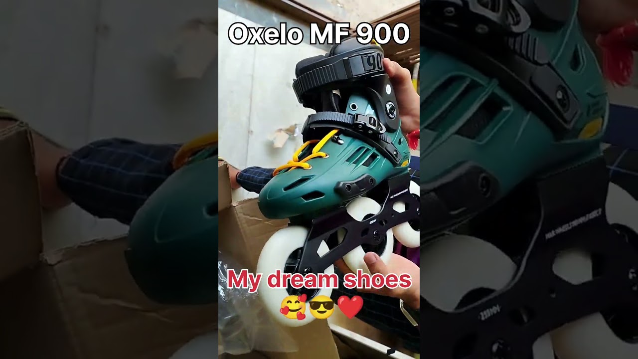 Oxelo mf 900 || skating shoes unboxing || my dream shoes 😍 || 