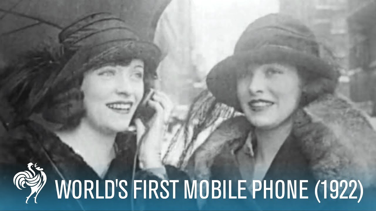 Worlds First Mobile Phone 1922  British Path