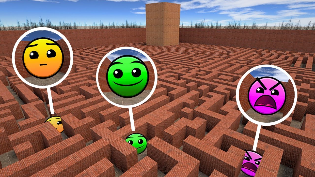 ALL LOBOTOMY DASH IN MAZE in Garry’s Mod