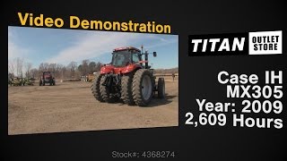 2009 Case IH MX305, 2609 Hr, PS, 4 Remotes,Auto Guide Ready Sold on ELS!
