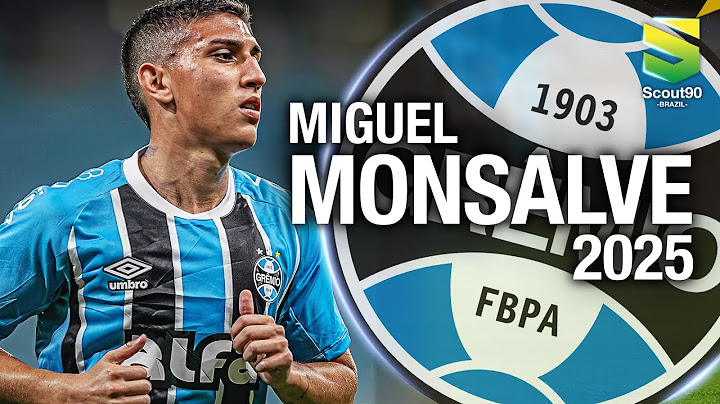 Miguel Monsalve 2025 - Dribles, Assistências e Gols pelo Grêmio | HD