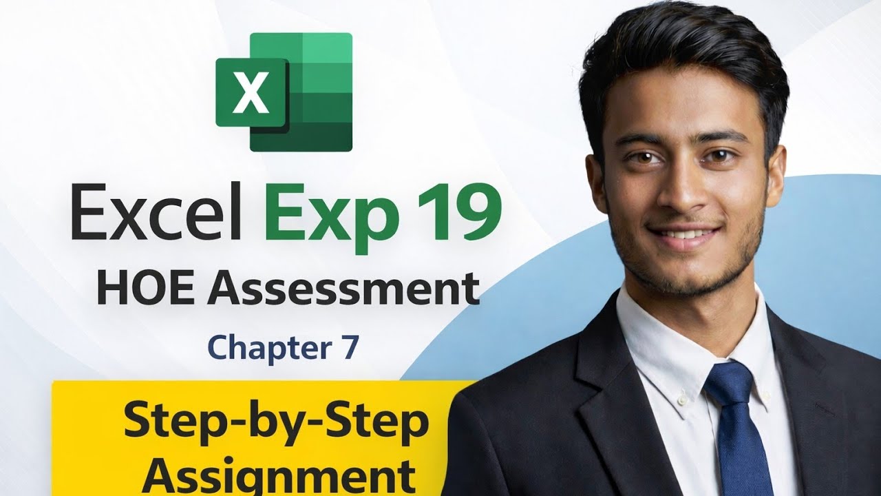 MS Excel Experiment 19 | Chapter 7 | HOE Assessment Employee | Complete Assignment