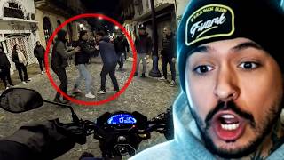 P3LEA de BORRACHOS afuera del BOLICHE 😱🚨