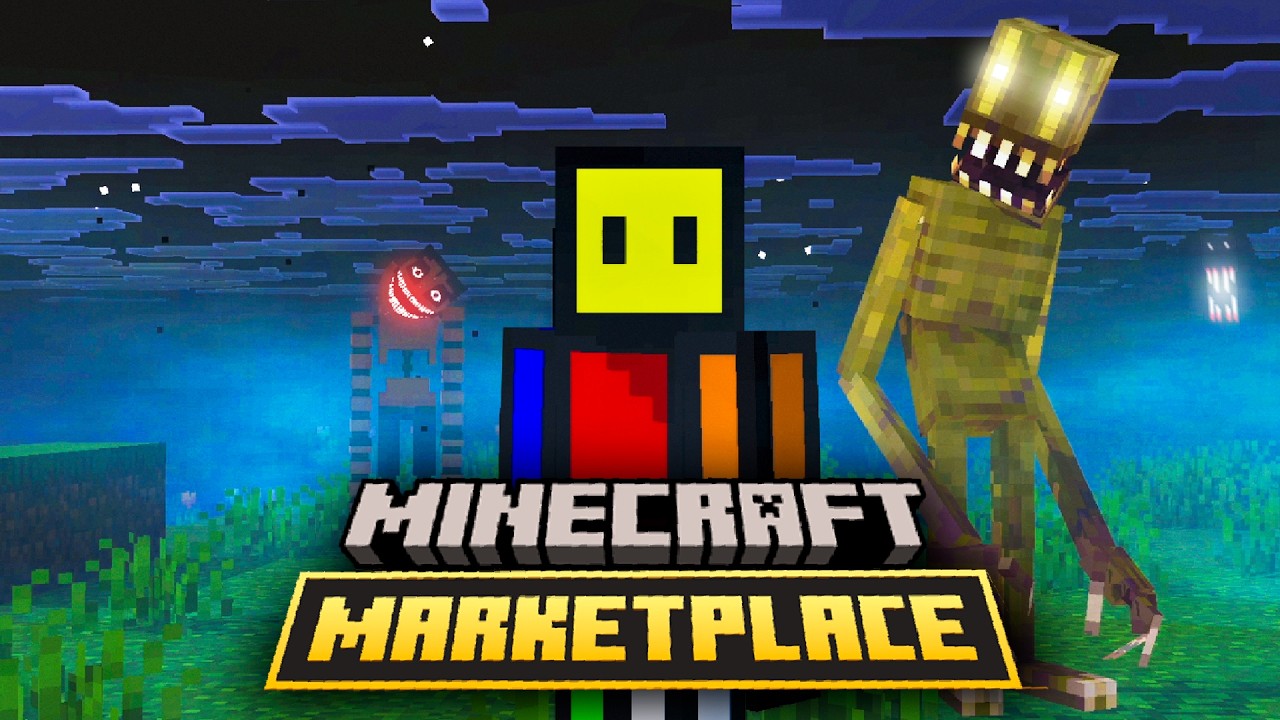 COMPRÉ los ""MEJORES"" Add-On de TERROR 💀 en Minecraft Bedrock