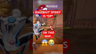 *RAGE-BAIT* Spider-man is OP on this map...😱😭#marvelrivals#ragebait#spiderman#matchuxd#rank1