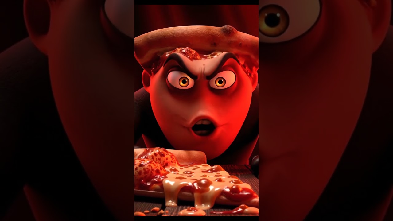 Talking Pizza ne di warning| Ai Talking Food Short 