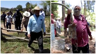 Agricultores en Villa Madero, Michoacán, toman medidas contra la sequía y la apropiación ilegal de a