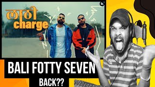 LATHI CHARGE (Official Music Video) | Bali | Fotty Seven | Enzo | Jai Veeru EP REACTION | reactionHJ