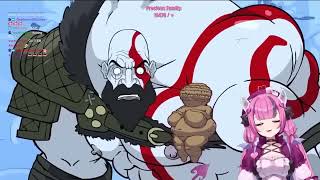 Ironmouse reacts to Kratos vs Simping