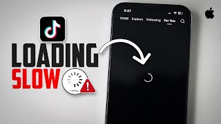 How To Fix Tiktok Loading Slow On Iphone  Speed Up Tiktok S Instantly